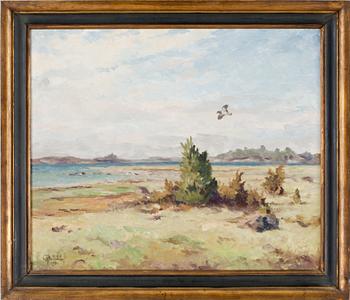ROLF MELLSTRÖM, olja på pannå, sign och dat 1933.