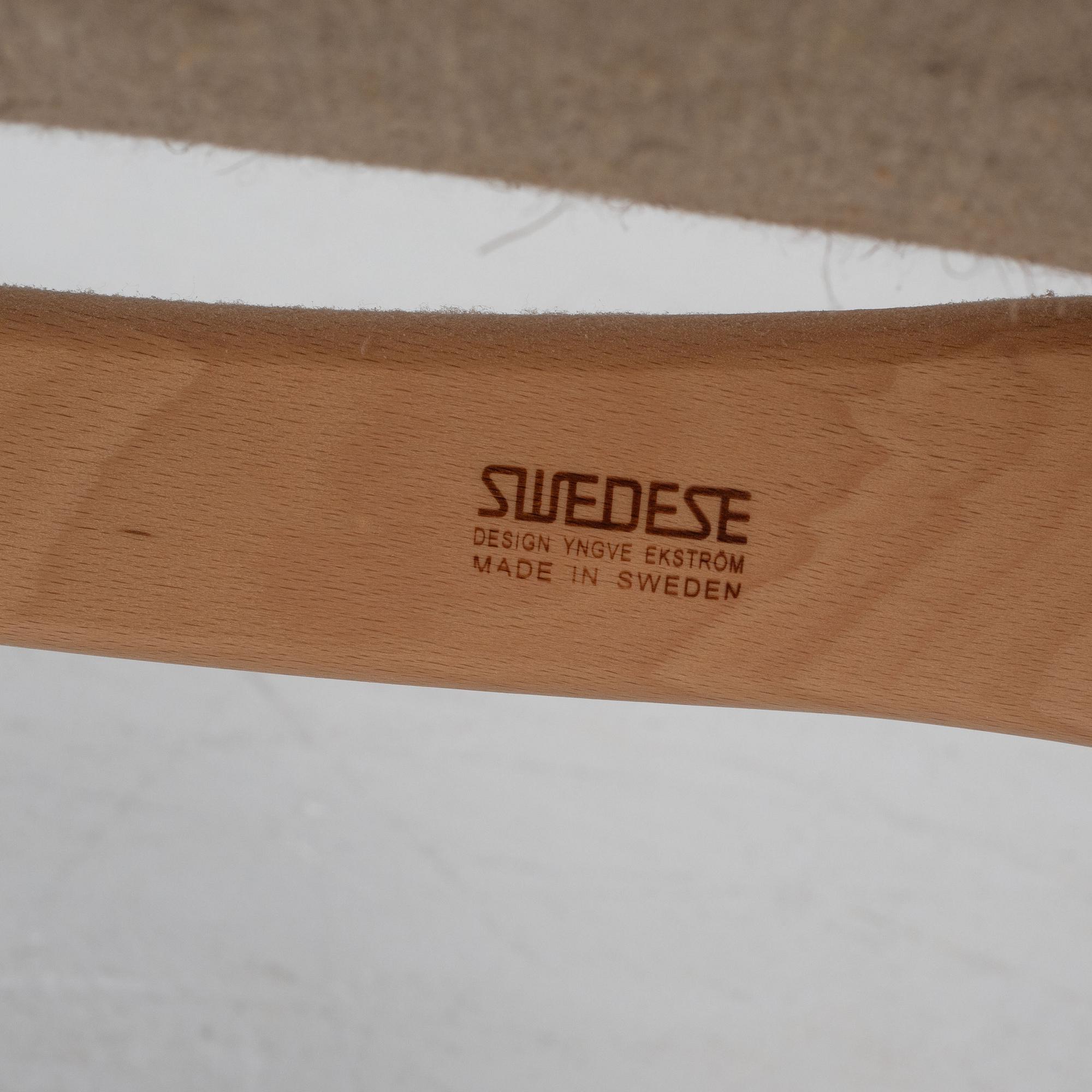 Yngve Ekström, armchair, "Lamino", Swedese, 2015.