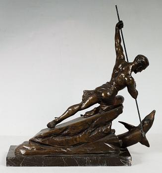 SKULPTUR, brons, 1900-talets första hälft.