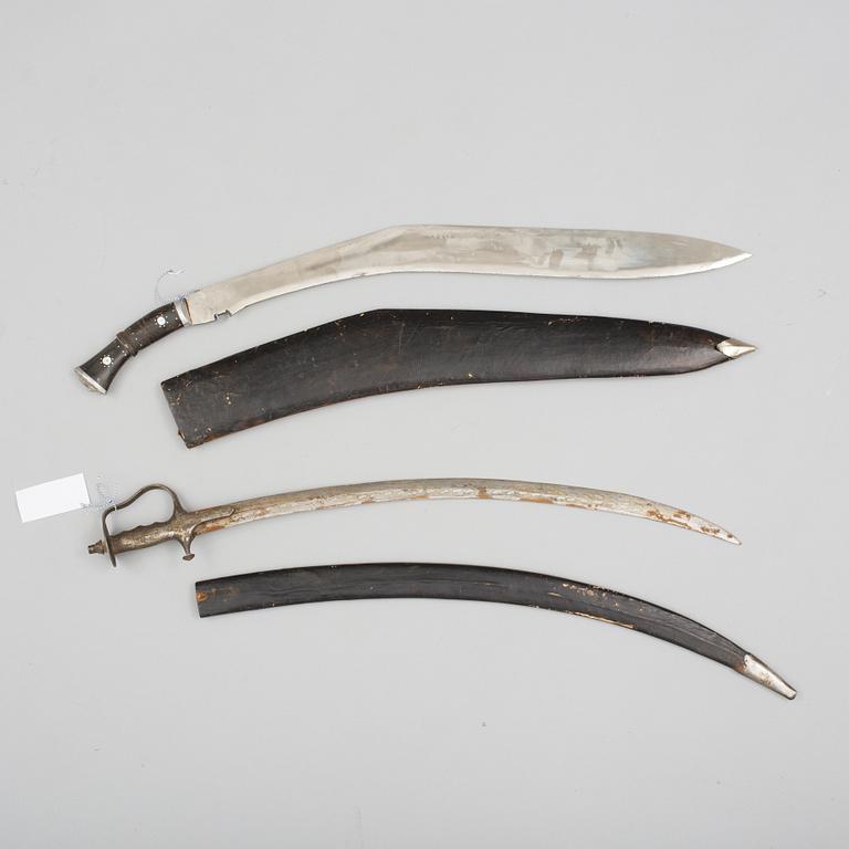 SABEL samt KUKRI, bland annat Indien, 1900-tal.