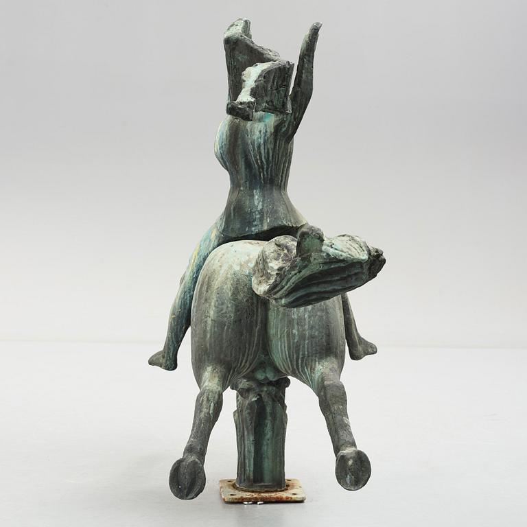 Stig Blomberg, Kungens härold (motiv från Hästbrunnen).