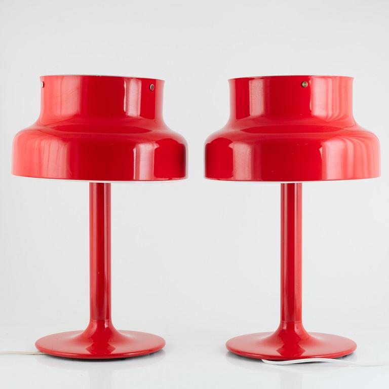 Anders Pehrson,  bordslampor, ett par "Bumlingen" Ateljé Lyktan Åhus, 1900-talets senare del.