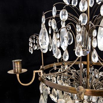 Chandelier, Haga model, 1800-1900s.