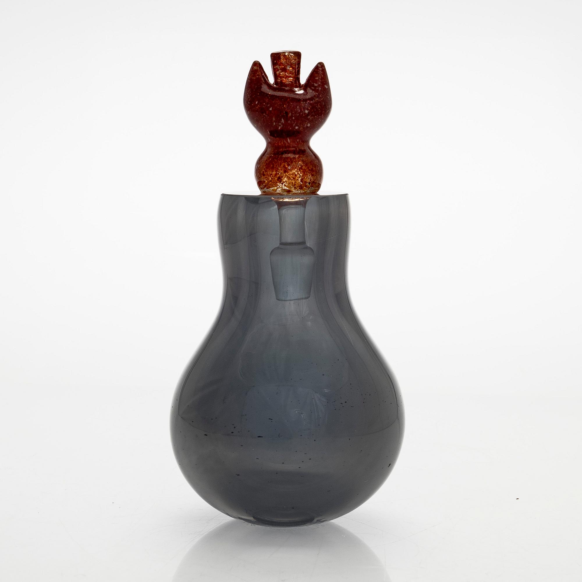 Tiina Nordström, an art glass signed Tiina Nordström, Iittala 1994.