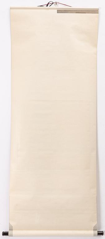 Kang Ning, ett par målningar, "Tupp".