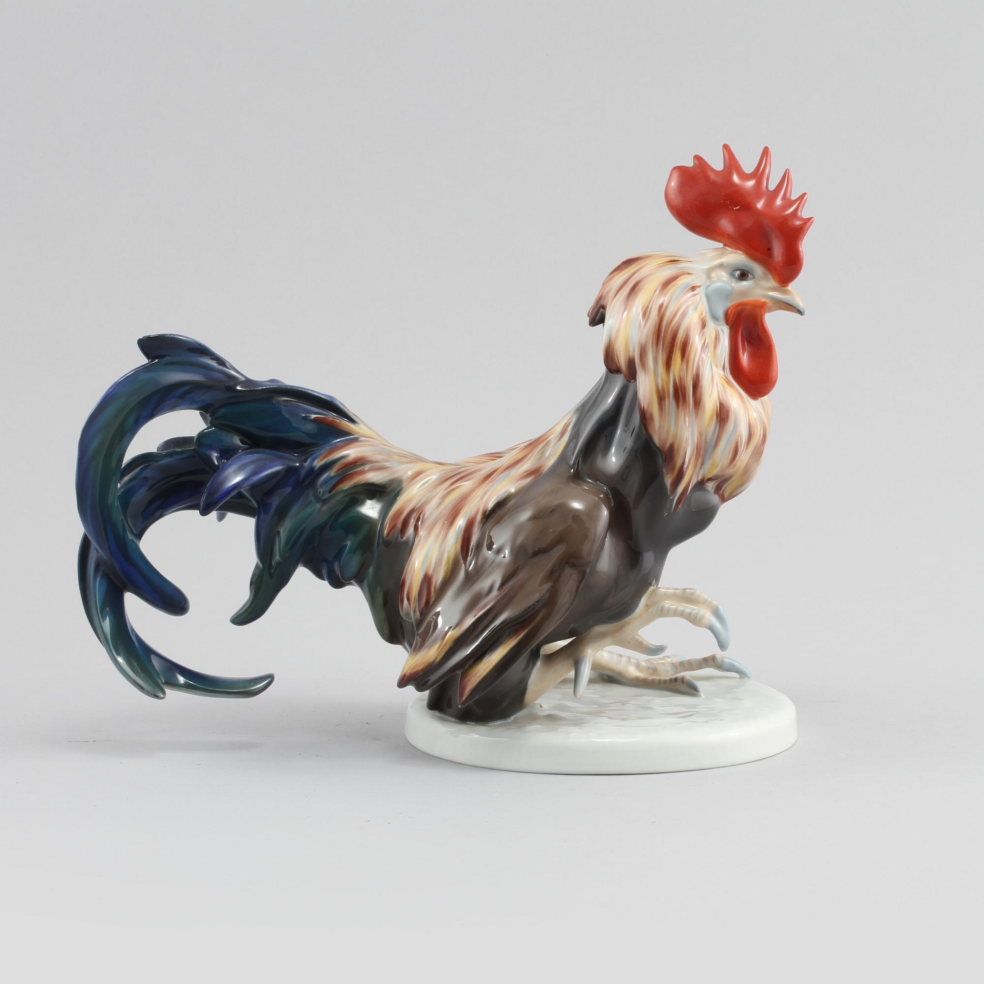 FIGURIN, porslin, J. Feldtmann,  Rosenthal, 1900-talets andra hälft.