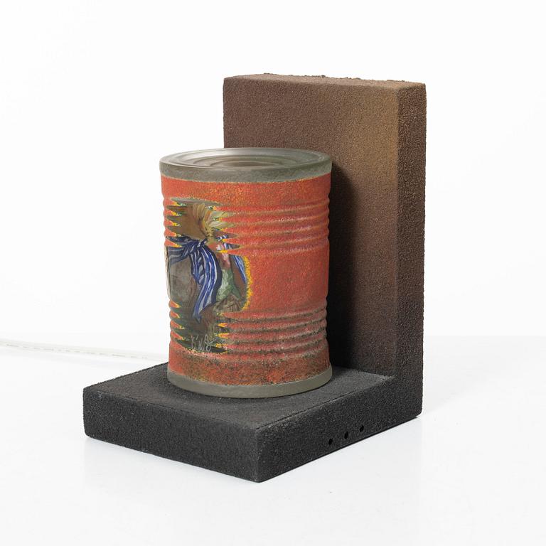 Kjell Engman, a glass sculpture, Kosta Boda, Sweden, signed.