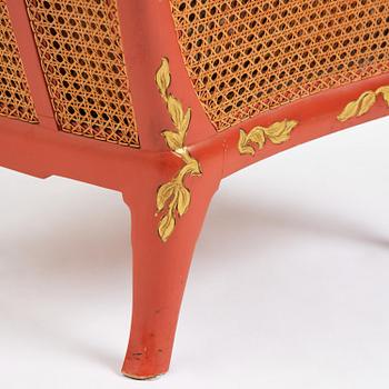 Carl Malmsten, a pair of Swedish Grace armchairs, cabinetmaker Albin Johansson, Stockholm, for Villa Kvikkjokk, 1927-28.