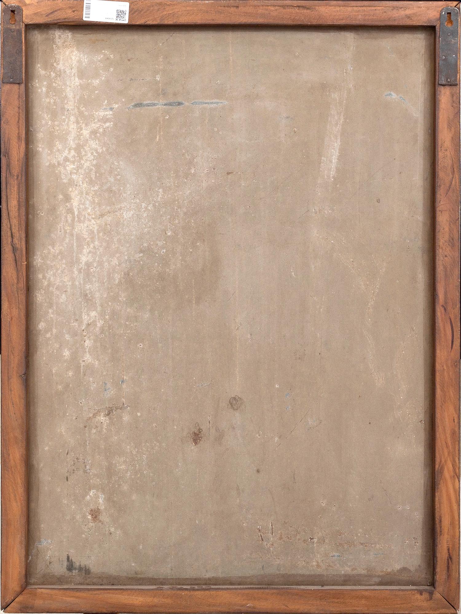 OKÄND KONSTNÄR 1900-TAL , oil on metal sheet.