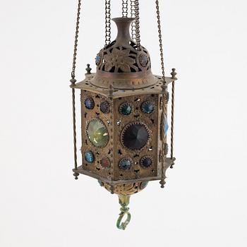 Lantern, Turkish, circa 1900.