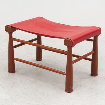 Josef Frank, pall, "Egyptiska pallen", modell B 972, Firma Svenskt Tenn, före 1985.