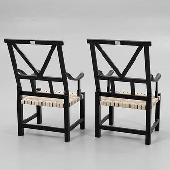 John Kandell, armchairs, a pair, "Victory", Källemo, after 2000.