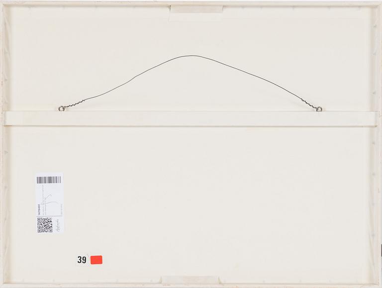KG Nilson, olja på pannå, signerad och daterad -79.