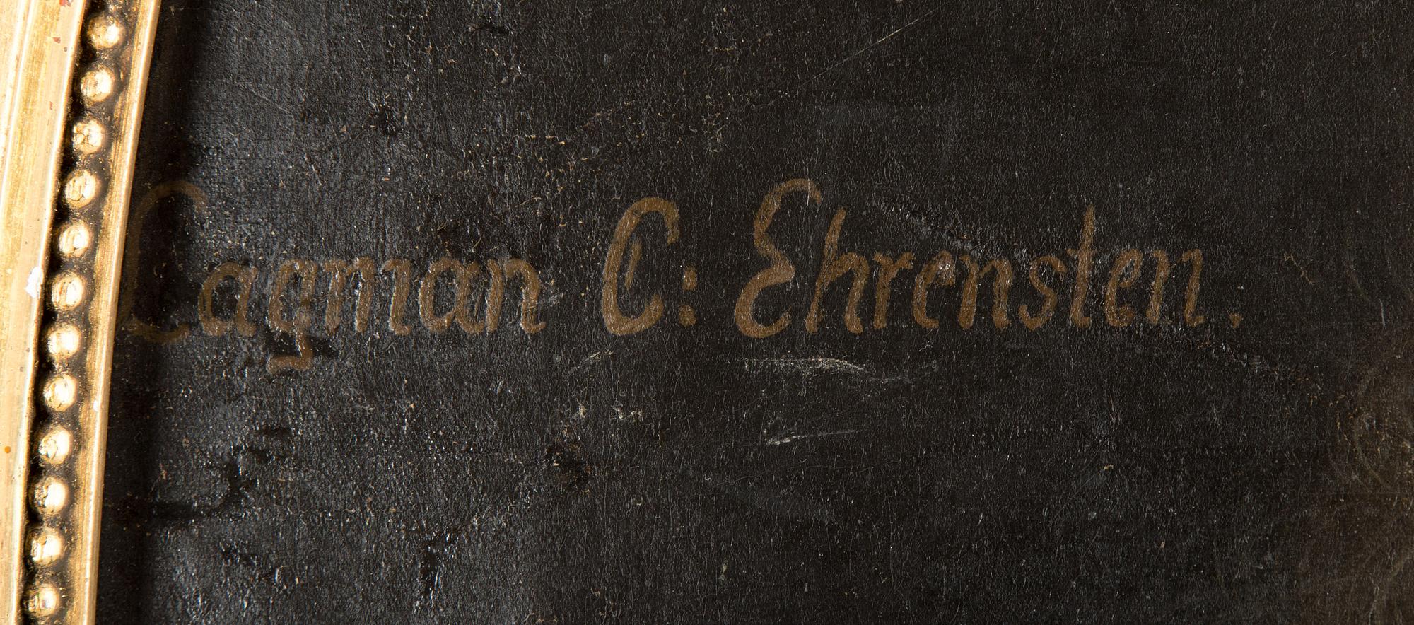 MARTIN MIJTENS D.Ä, tillskriven. Porträtt. Oval, duk.