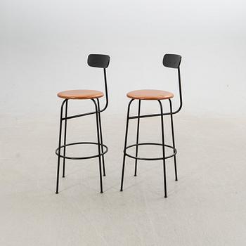 Afteroom, bar stools, a pair, "Counter Chair" Audo, Denmark.