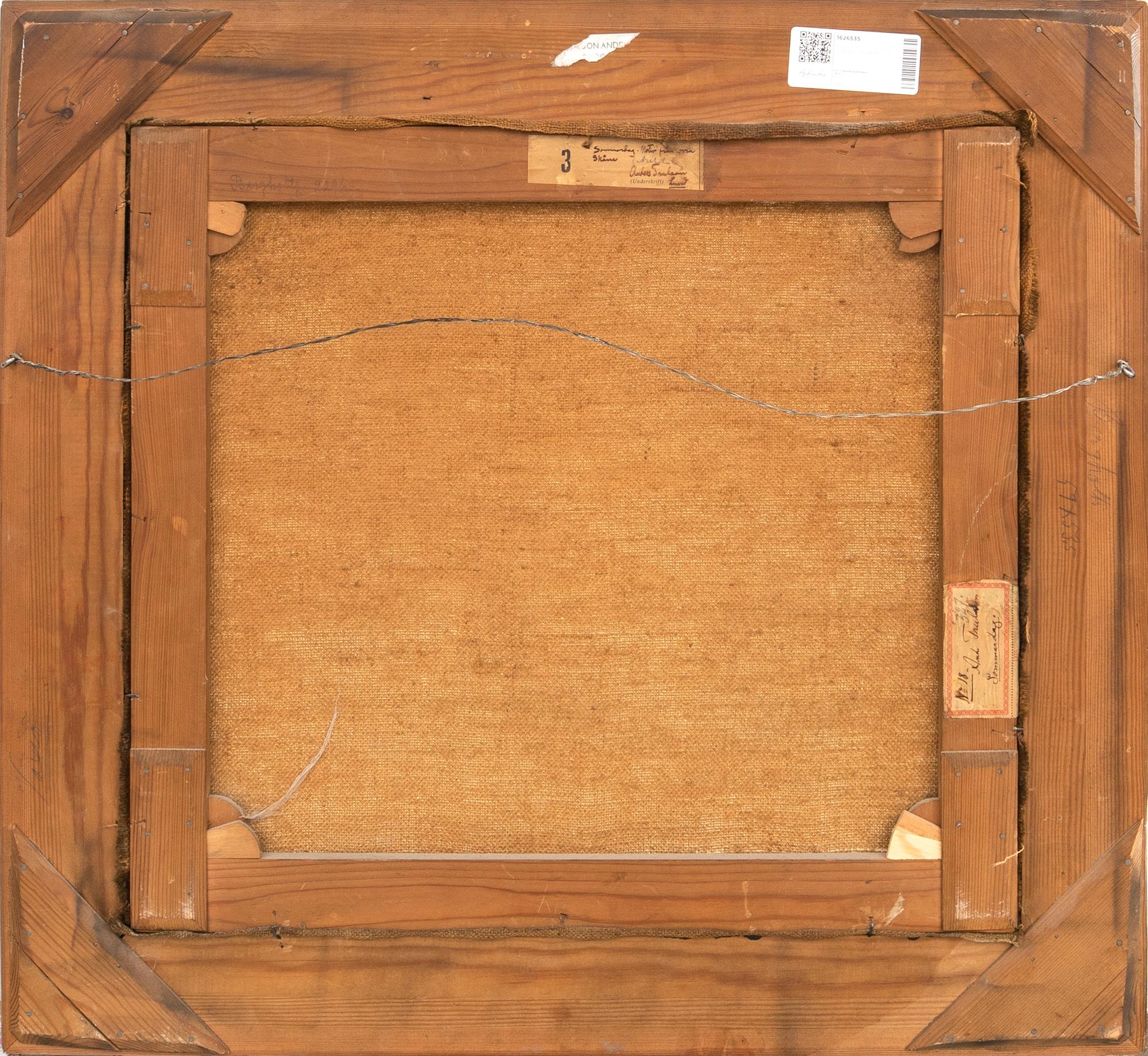 Anders Trulson, "Sommardag motiv från norra Skåne".