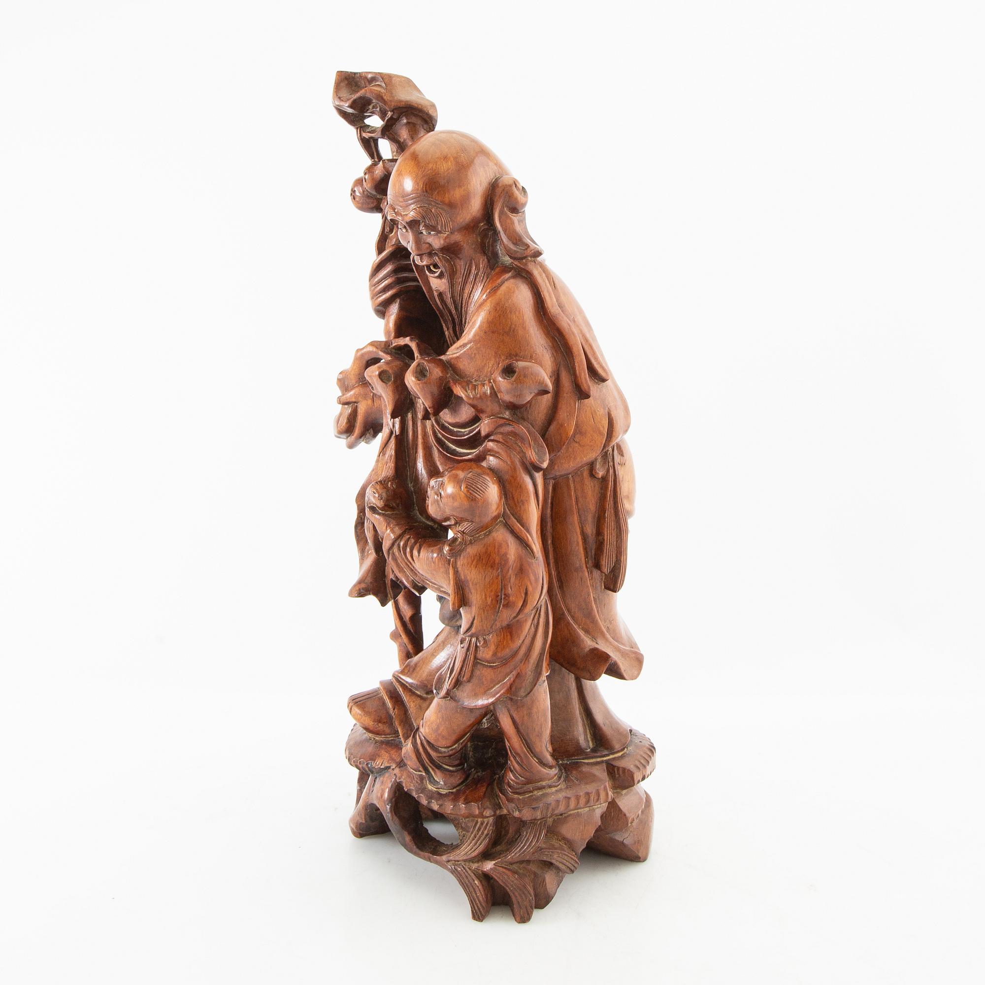 Skulptur, "Shoulao", 1800/1900 tal.