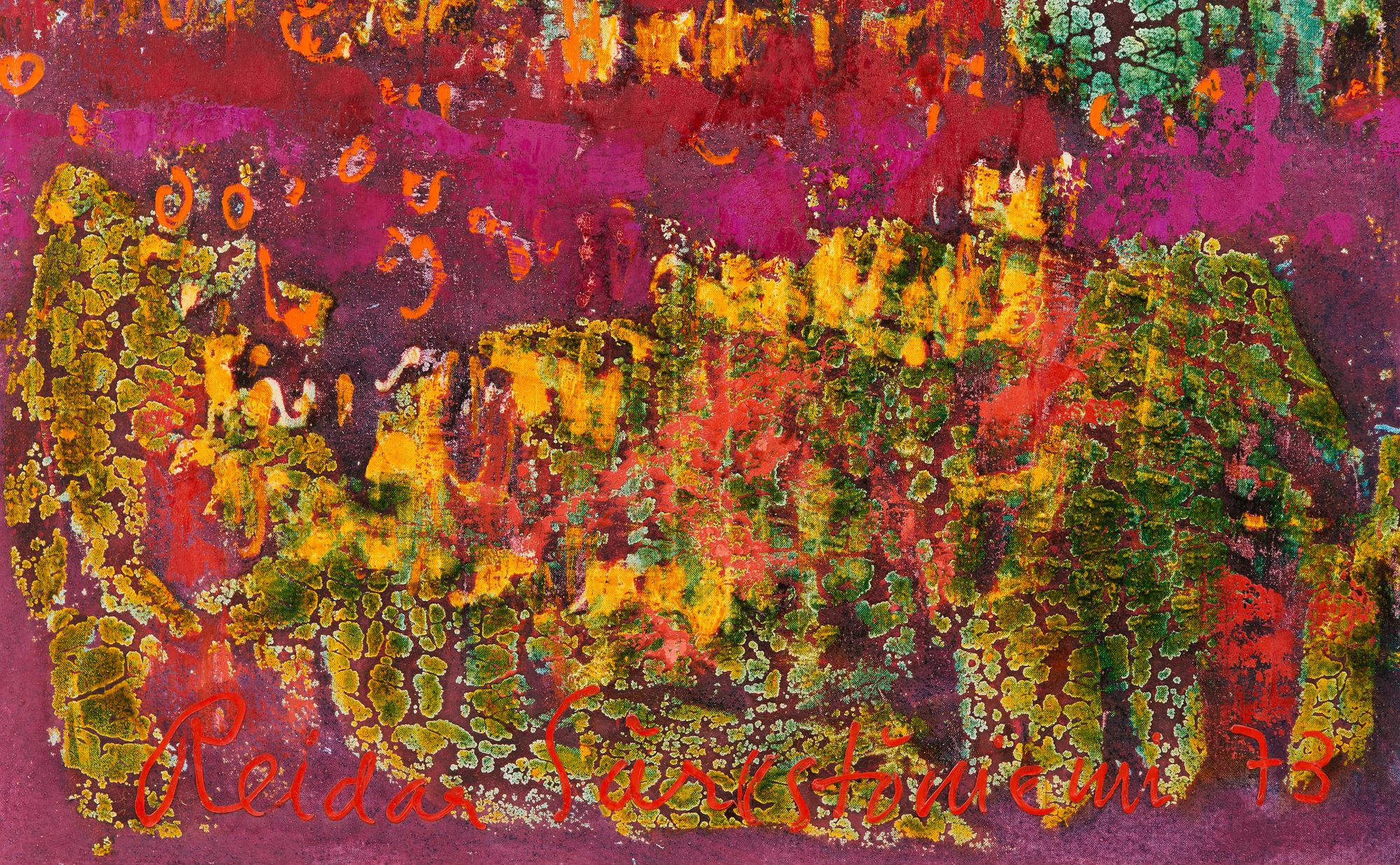 Reidar Särestöniemi, Lapland Landscape.