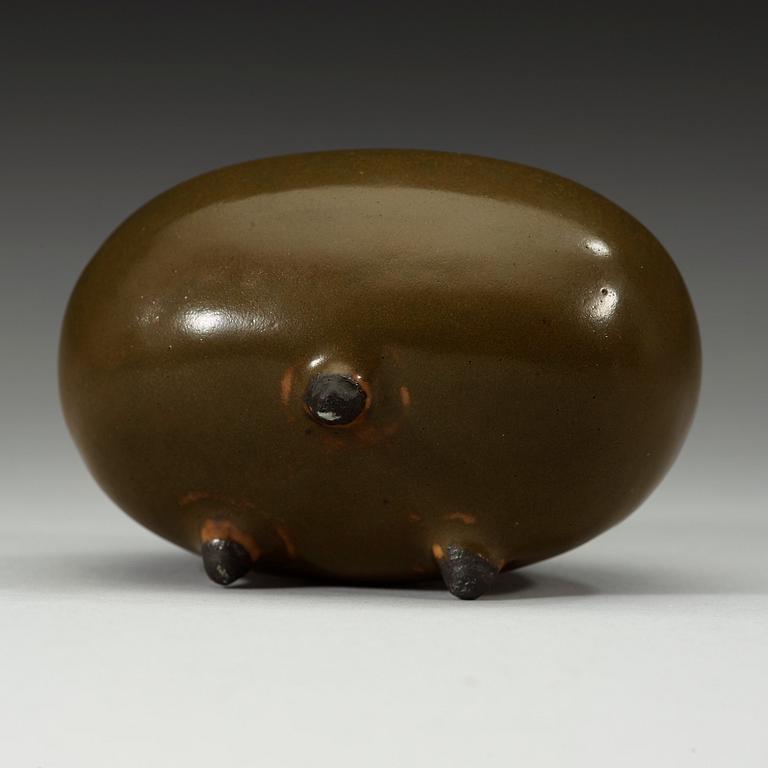 PENSELBAD, keramik, Qingdynastin 1800-tal.