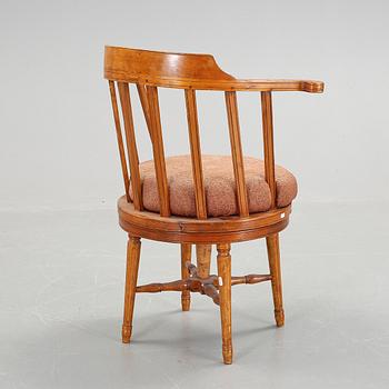 SKRIVBORDSSTOL, gustaviansk typ, 1800-talets första hälft.