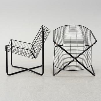 A pair of 'Järpen' easy chairs by Niels Gammelgaard for IKEA.