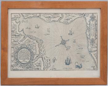 A NAUTICAL CHART.