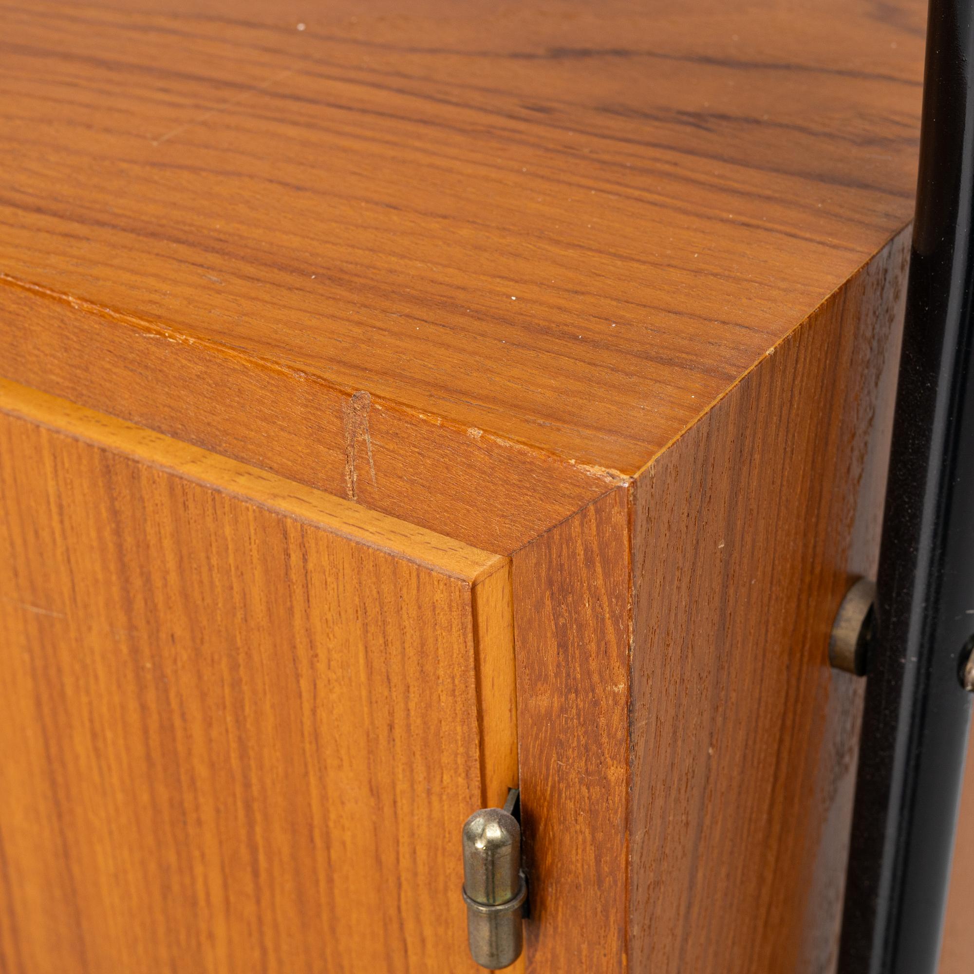 A bookcase, mid 20th Century.