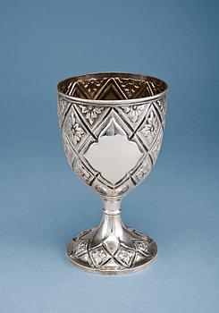 470. A WINE CHALICE.