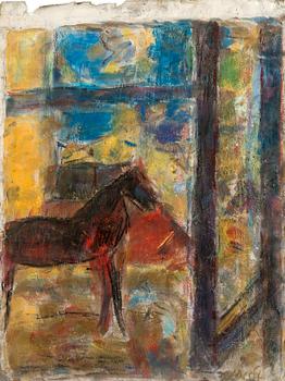 412. Rafael Wardi, WOODEN HORSE.