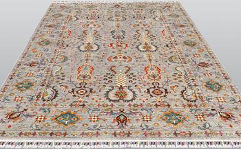 A rug, Ziegler Design, approx. 240 x 172 cm.