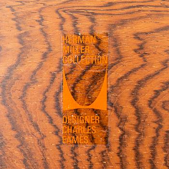 Charles and Ray Eames, "Lounge chair", fåtölj och fotpall, Herman Miller 1960-70-tal.