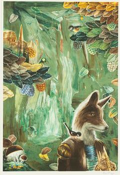 Ernst Billgren, "Pallaren" - Ur portföljen "Vid vägens slut".