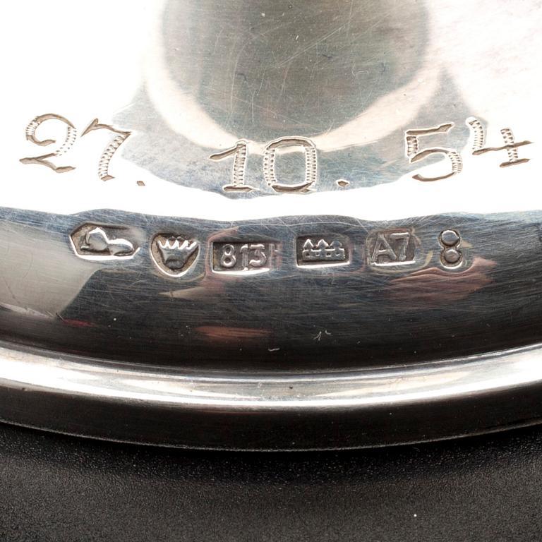 VAS och FAT, silver, Kultakeskus 1954, Eino Artturi Koivula, Viborg 1936. Vikt tot. 291 g.