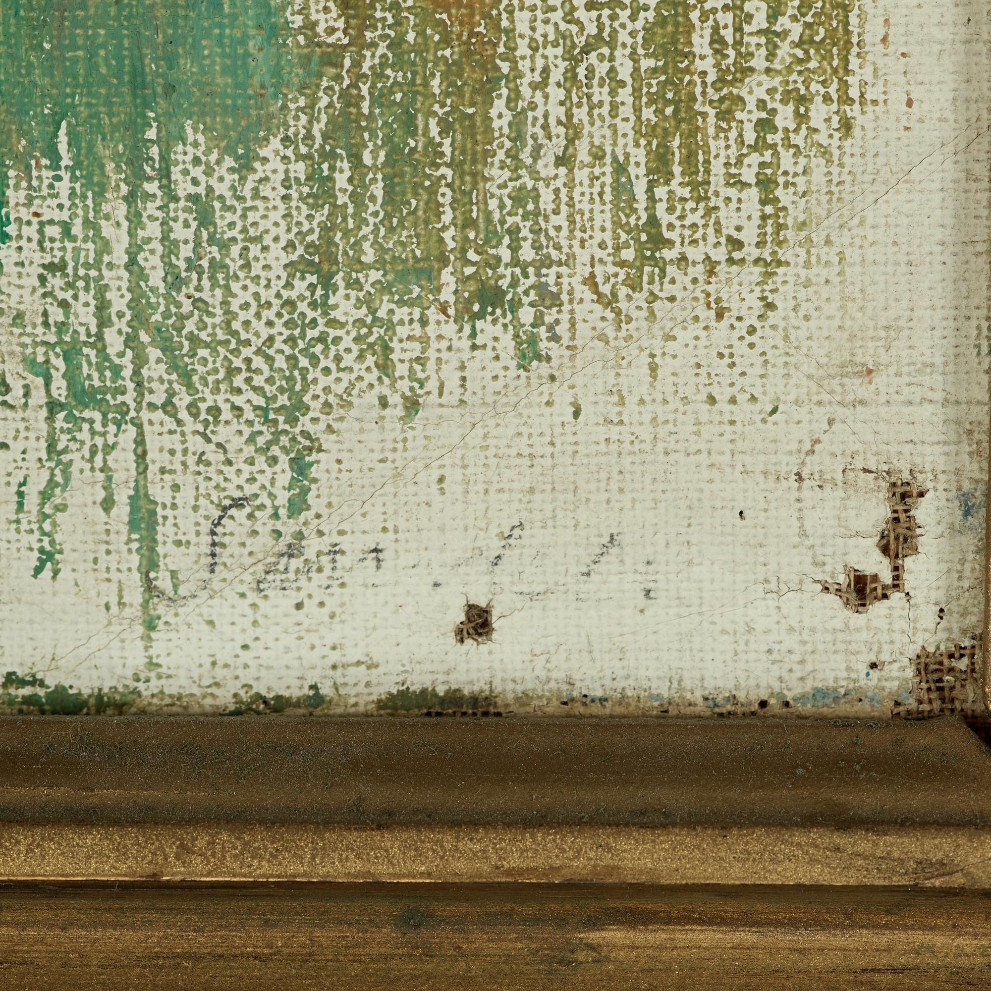 GÖSTA SANDELS, oil on canvas, indistinctly signed Sandels. Stretcher inscribed in pencil: "Sandels Paris 1911".