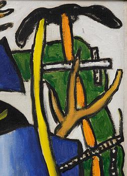 Fernand Léger, "Composition à l'oiseau, esquisse".