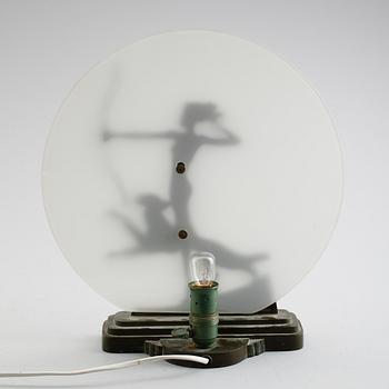 BORDSLAMPA, art déco, 1900-talets första hälft.