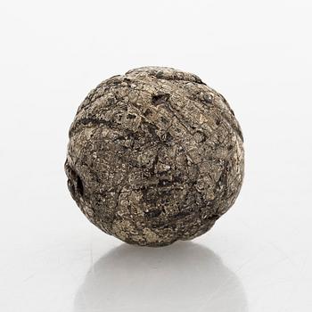 Golfbollar, 3 st, sekelskiftet 1800/1900.