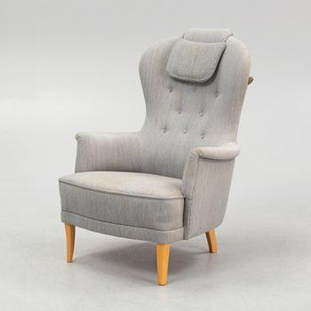 Carl Malmsten, a "Farmor" armchair, OH Sjögren, Sweden, second half of the 20th century.