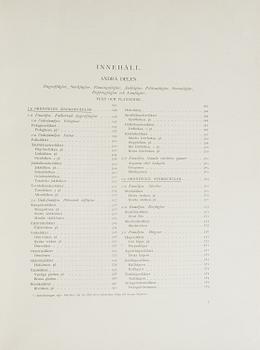 M, W & F VON WRIGHT, boks, 3 volumes, "Svenska fåglar", A. Börtzells tryckeri AB Stockholm, 1927-1929.