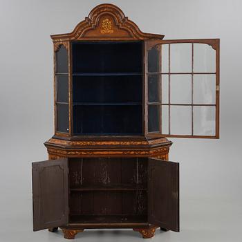 VITRINSKÅP, Holland, 17-/1800-tal.