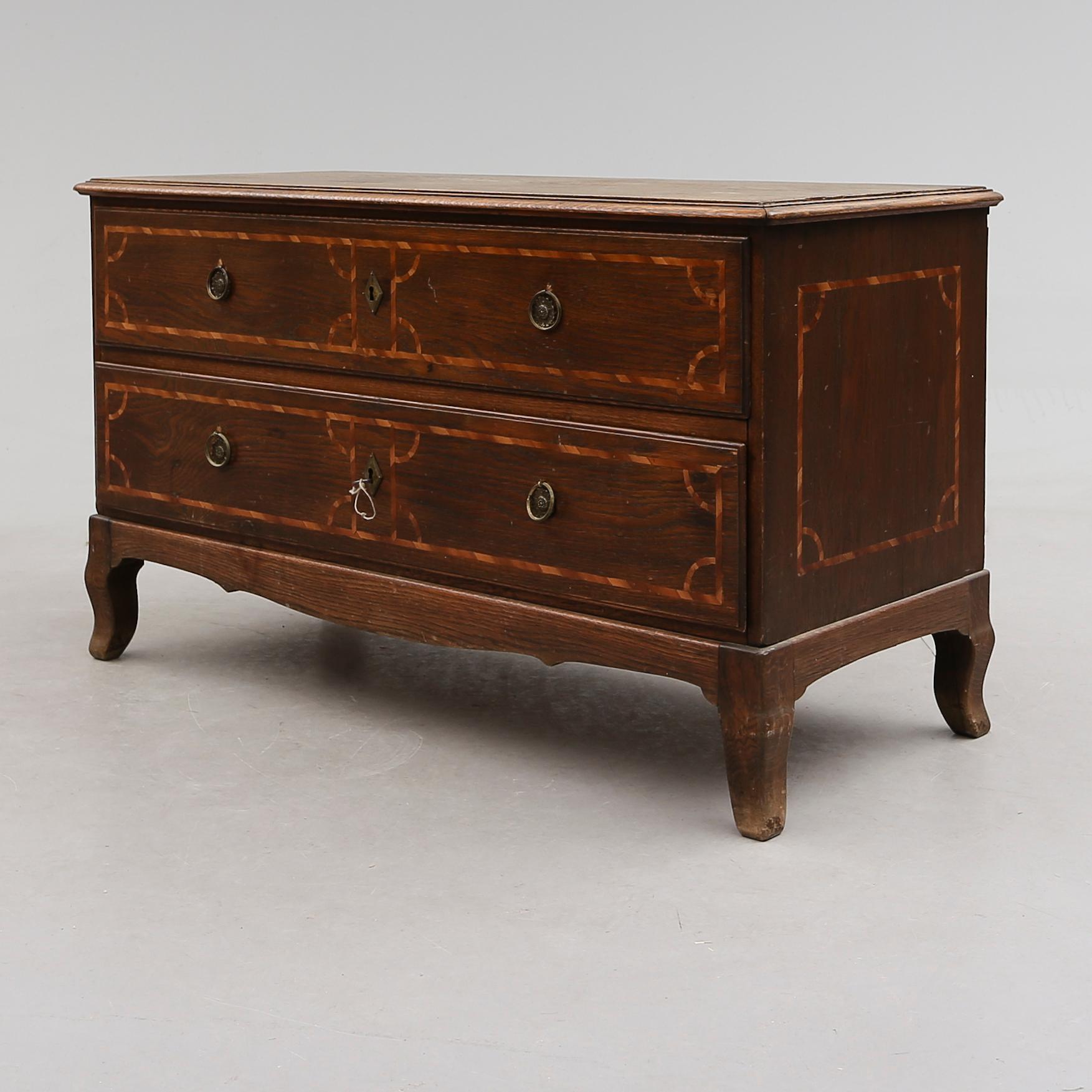 BYRÅ, barockstil, 1800-talets första hälft.
