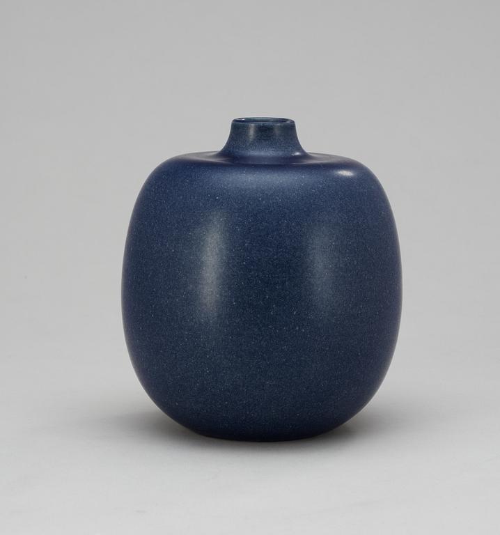 A Erik and Ingrid Triller stoneware vase, Tobo.