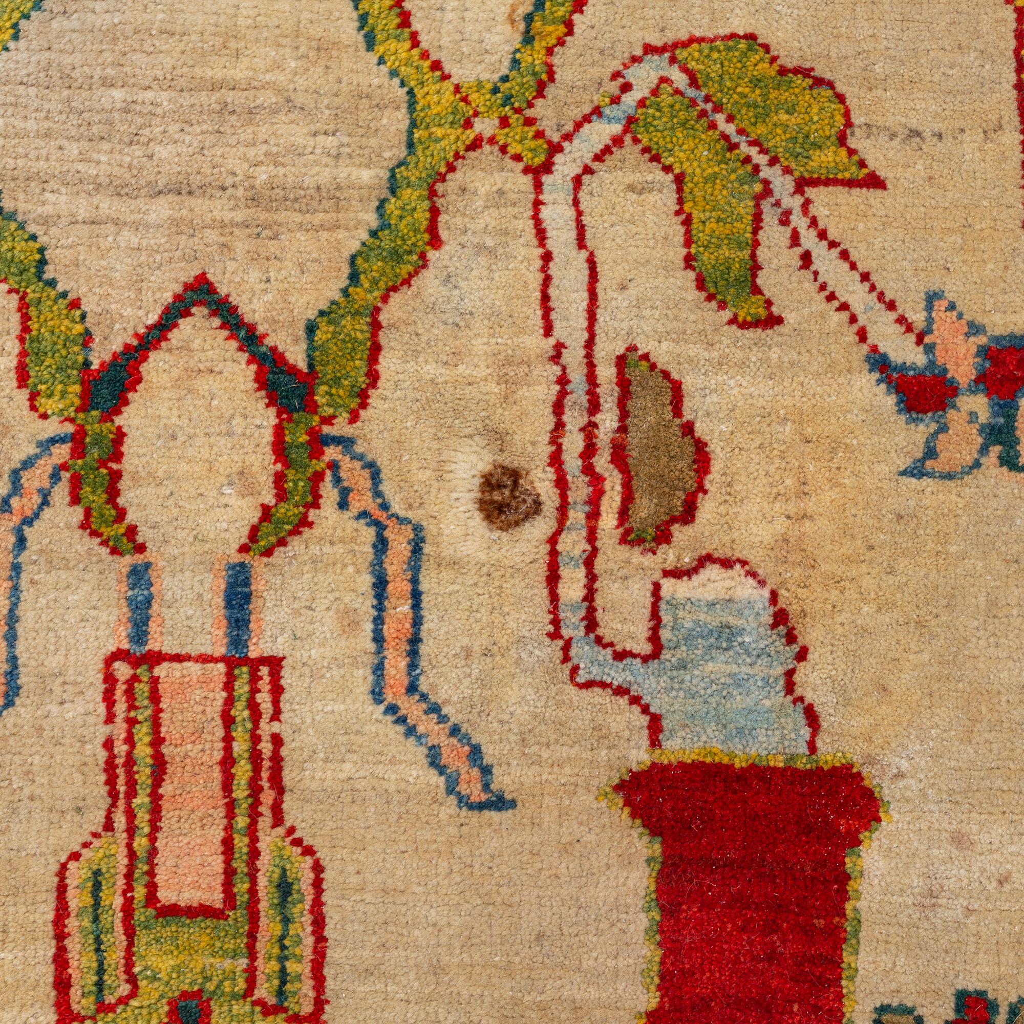 Rug, oriental, approx. 280 x 320 cm.