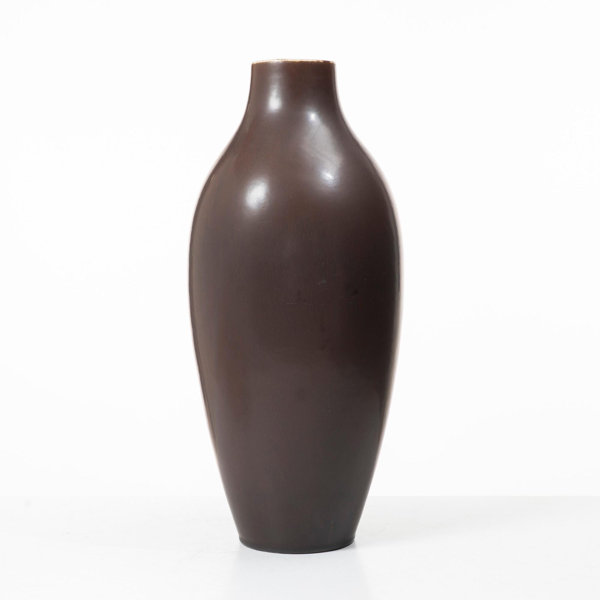 Carl-Harry Stålhane, a stoneware floor vase, Rörstrand, Sweden, 1950's/60'.