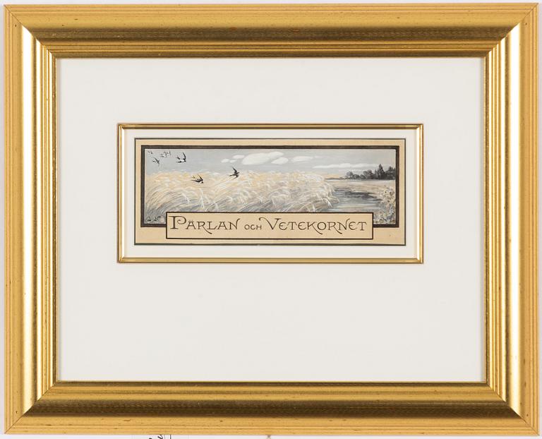 Jenny Nyström, "Pärlan och vetekornet".