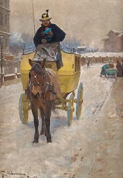 324. Gustaf Ankarcrona, Mail coachman, Berlin.