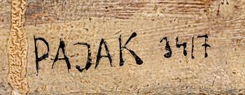 JACQUES PAJAK, a signed oil on canvas.