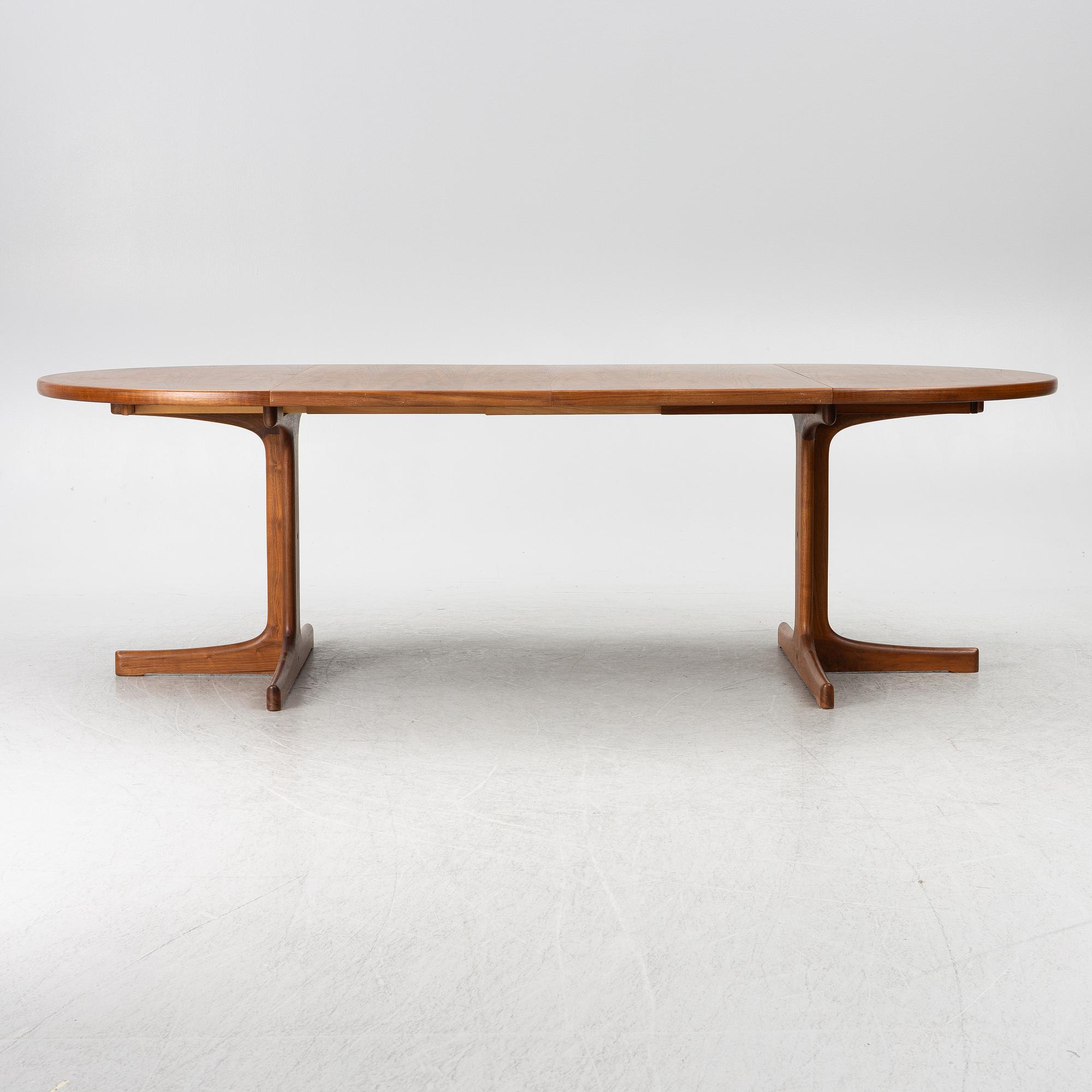 Karl Erik Ekselius, a five piece dining suite, JOC, Vetlanda, 1960s.