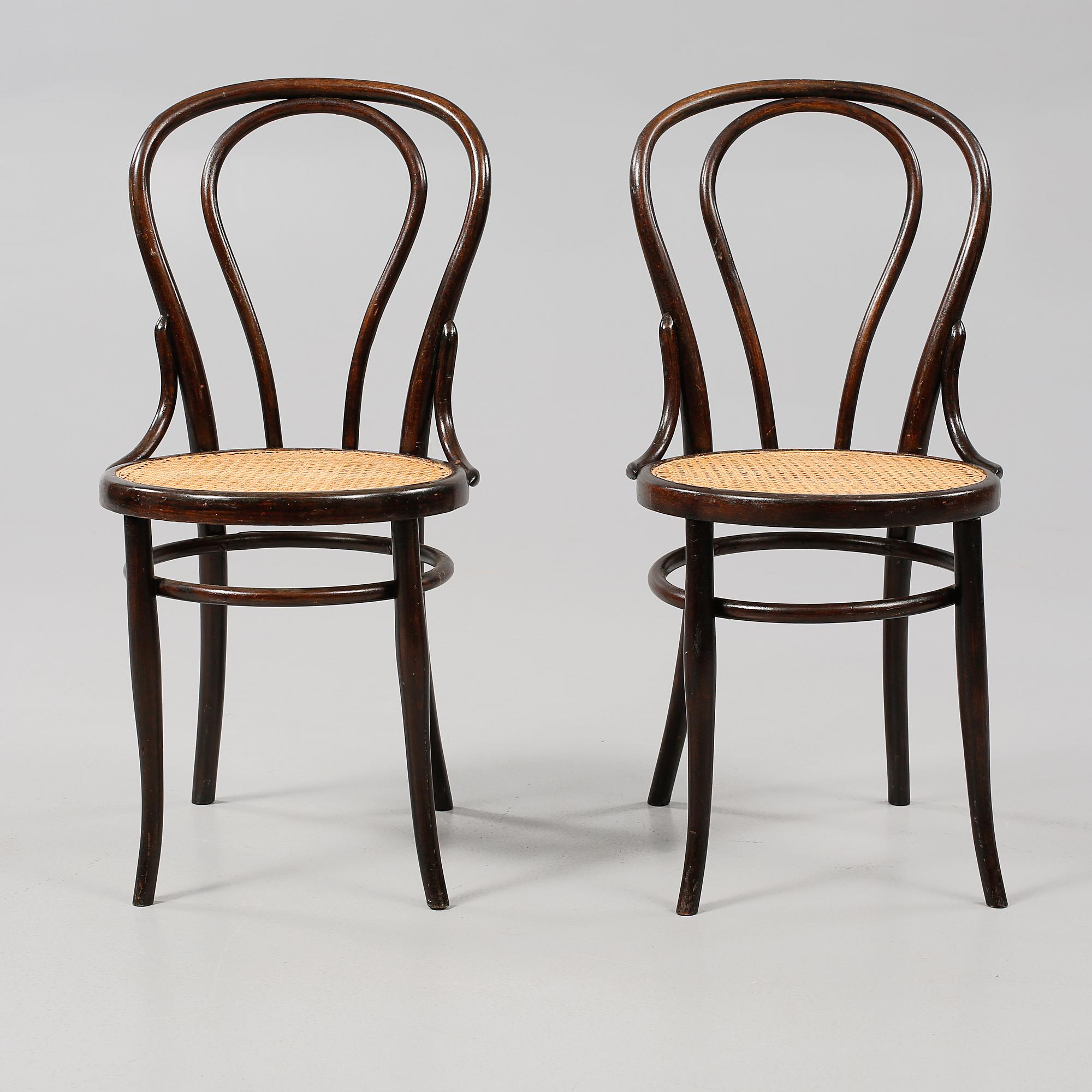 STOLAR, ett par, Josef Hoffman, Österrike, 1900-talets första hälft.