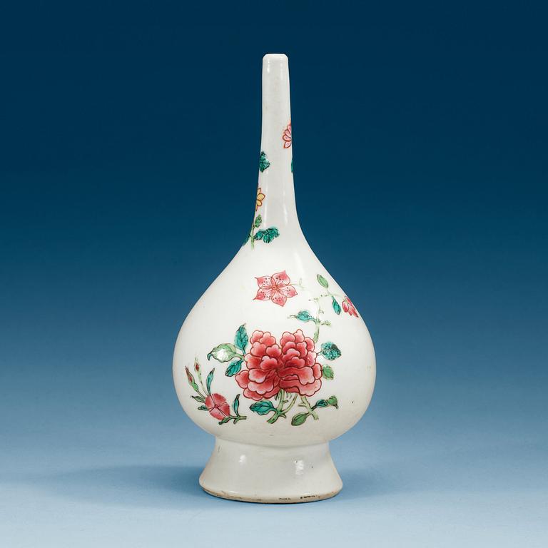 A famille rose water sprinkler, Qing dynasty, Qianlong (1736-95).